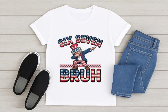 Download Six Seven Bruh Dabbing Uncle Sam - Premium Resources