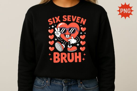 Download Six Seven Bruh Valentine's Day PNG - Six seven bruh Collection